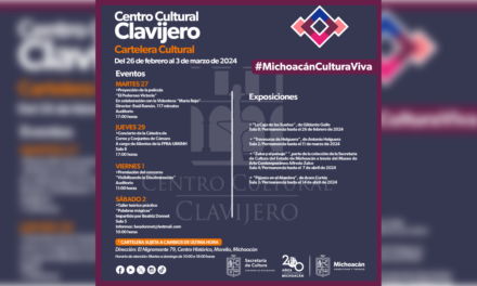 Cartelera Cultural de Clavijero